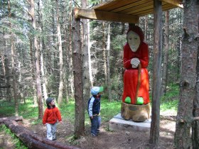 Kinder und die Bromberghexe, © Wiener Alpen in Niederösterreich - Schneeberg Hohe Wand