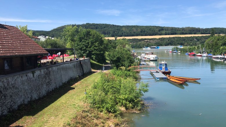 Der Hafenwirt in der Erlaufmündung in Pöchlarn, © Donau NÖ Tourismus GmbH