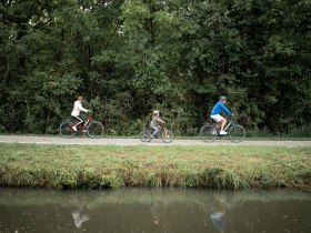 Radweg am Wiener Neustädter Kanal, © Silke Ebster