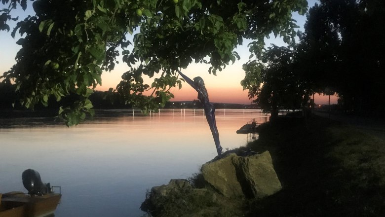 PortoVelo - Sonnenuntergang an der Donau, © Birgit Glück