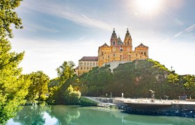 Stift Melk in Frühlingsstimmung, © Robert Herbst