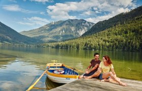 Bootfahren am Lunzer See, © Niederösterreich Werbung/Michael Liebert