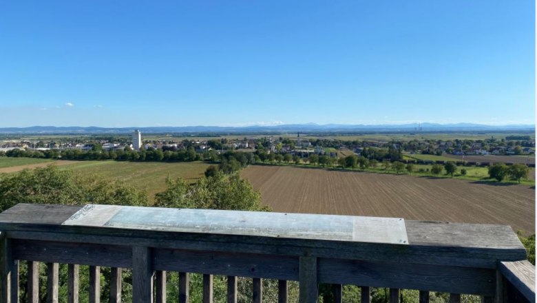 Aussichtsplattform Absdorf, © Region Wagram Stefan Czamutzian