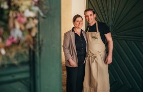 Wirtsleute Isabelle und Philipp Wimmer-Joannidis, © Niederösterreich Werbung / Daniela Führer