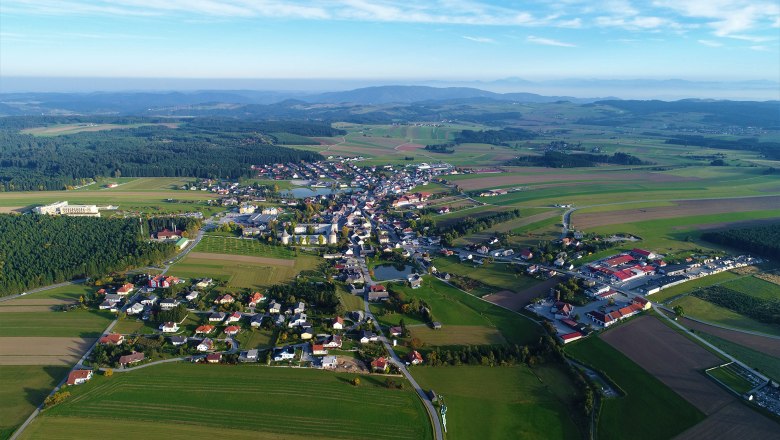 Flugaufnahme Ottenschlag, © Hannes Brenner