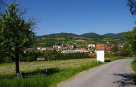 Pöggstall nach Ortsende Richtung Krempersbach und Laas, © Gottfried Grossinger