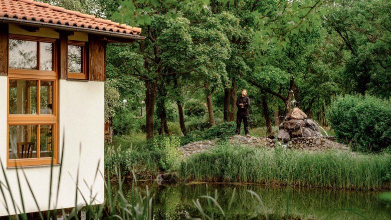 Gäste fühlen sich wie im Garten Eden mitten in den Weingärten, © Julius Hirtzberger