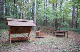 Schautafel Wildfütterung, © Wienerwald