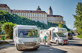 Wohnmobilstellplatz Melk, © Stadt Melk