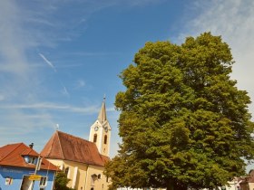 Marktplatz in Persenbeug, © Donau Niederösterreich / Klaus Engelmayer