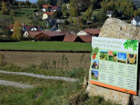 Infotafel am Weg, © Kettinger Josef