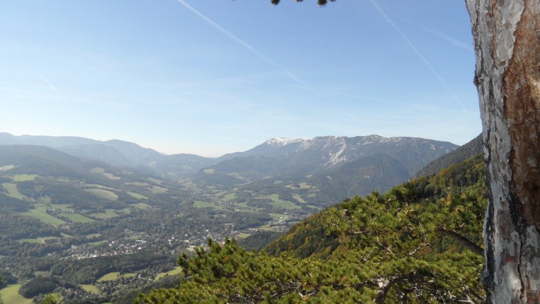 ...mit Blick auf das obere Schwarzatal, © Marktgmeinde Payerbach