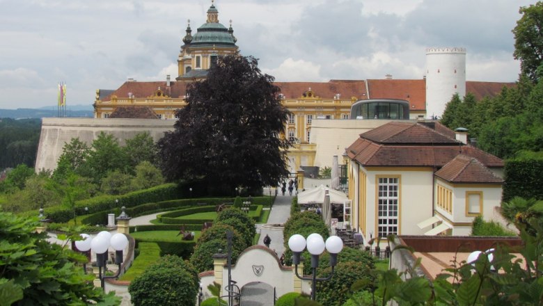 Stiftsrestaurant Melk Panorama Aussenaufnahme, © Roman Zöchlinger