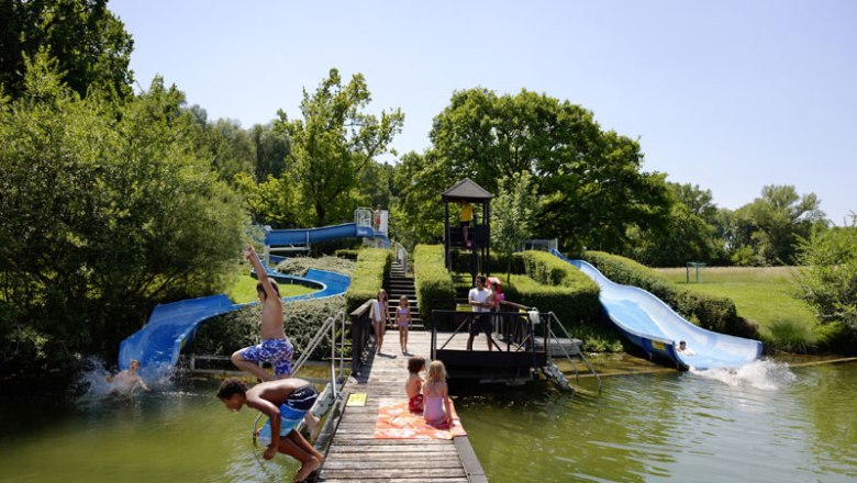 Rutsche im Aubad Tulln, © Alexander Haiden