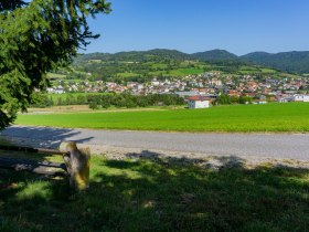 Vor Krempersbach - Blick auf Pöggstall, © Gottfried Grossinger