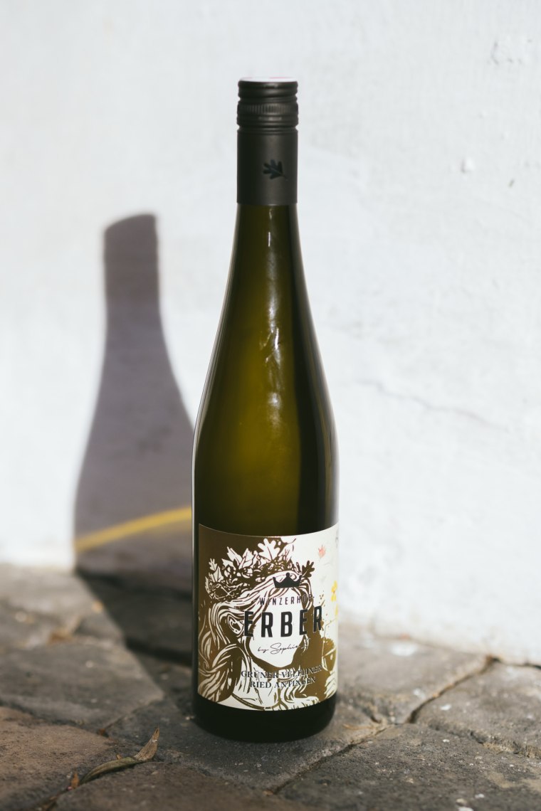 Weinflasche Grüner Veltliner