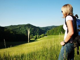 Wandern im Dunkelsteinerwald, © Mostviertel Tourismus/Weinfranz.at