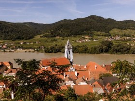 Dürnstein von oben, © Wachau-Nibelungengau-Kremstal