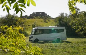 Camping in Falkenstein, © Weinviertel Tourismus GmbH / Lisa Sedlatsch