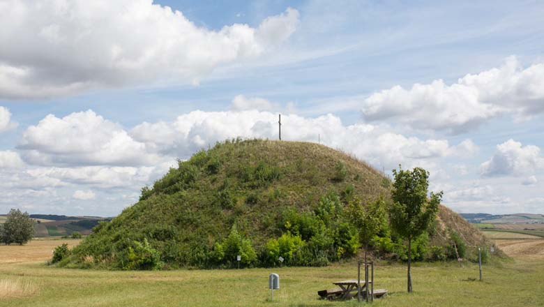 Tumulus Großmugl, © LEADER-Region Weinviertel / Lahofer