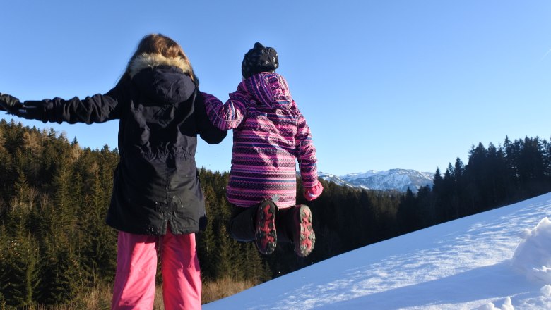 Winterspaß mit Ötscherblick, © Barbara Teufel