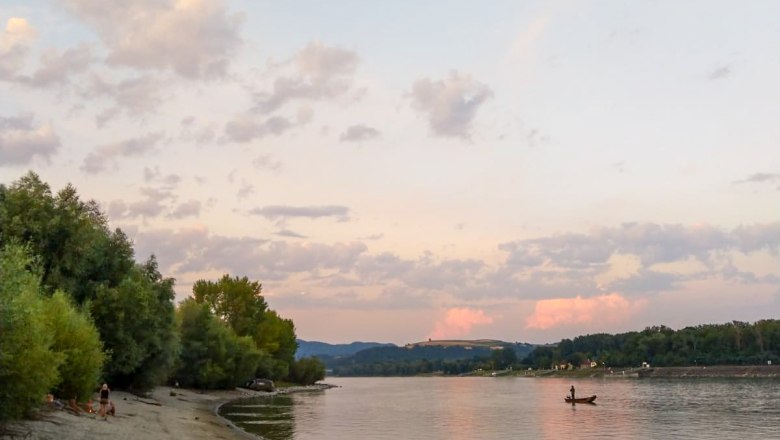 Sandstrand in Luberegg, © Donau NÖ Tourismus/Marlene Thin