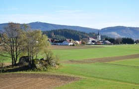 Ein Blick auf St.Oswald vom Stockberg, © Gemeinde St. Oswald, Leo Baumberger