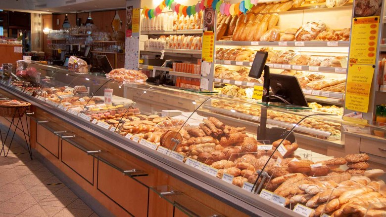 Große Auswahl in der Bäckerei, © Weingartner