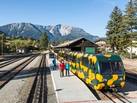 Bahnhof Puchberg am Schneeberg, © ©Schneebergbahn, Foto: Franz Zwickl