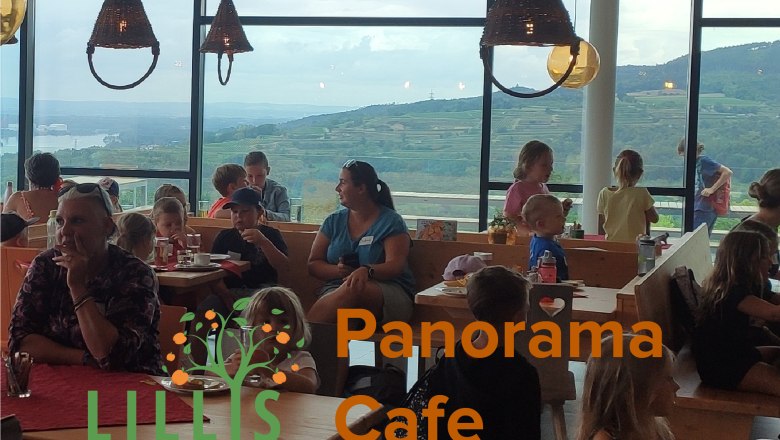 Panoramacafe in Lillis Marillengarten, © Familie Aufreiter