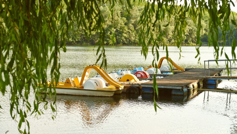 Tretbootverleih in Weitenegg, © Klaus Engelmayer