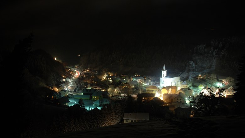 Opponitz bei Nacht, © Gottfried Schallauer