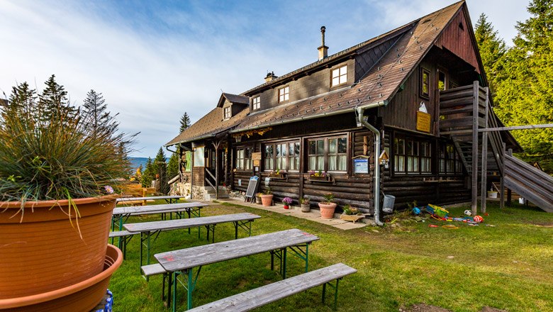 Herrgottschnitzerhütte bei St.Corona, © Wiener Alpen, Christian Kremsl