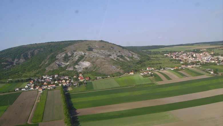 Luftbildaufnahme Hundsheim, © Gemeinde Hundsheim