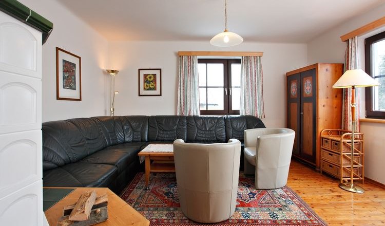 Appartement Immergrün - Wohnzimmer, © Sommerer Privatstiftung