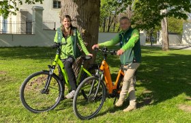 E-Bike Verleih Schloss Marchegg, © Region Marchfeld