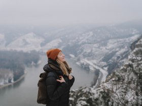 Winterwandern am Welterbesteig von Krems nach Dürnstein, © Wachau-Nibelungengau-Kremstal