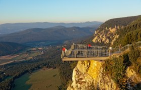 Skywalk Hohe Wand, © Wiener Alpen, Foto: Franz Zwickl