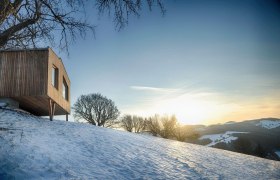 Elsbeer Chalet im Schnee, © Mayer Elsbeere; Matthias Artwork