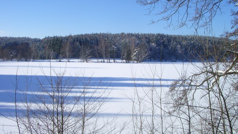 Herrensee im Winter, © Hermann Böhm