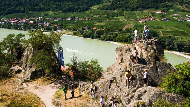 Auf dem Weg zur Ruine Dürnstein, © Wachau Explorer