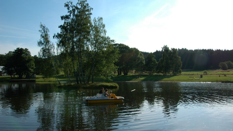 Holzmühlteich, © Tourismusverein Moorbad Harbach