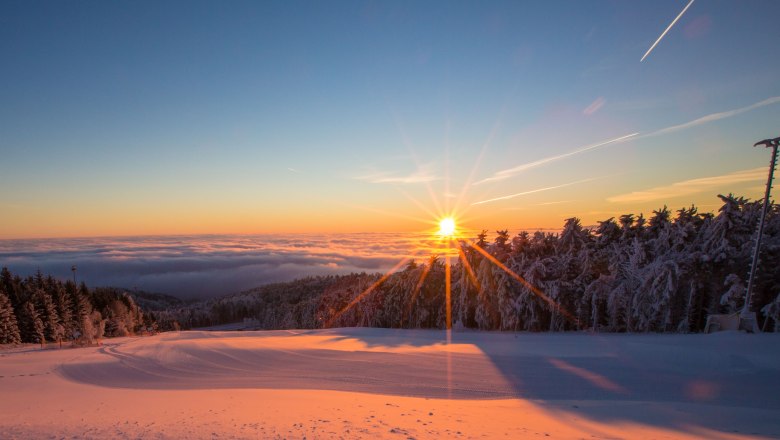 Sunrise Skilauf am Jauerling, © Josef Salomon