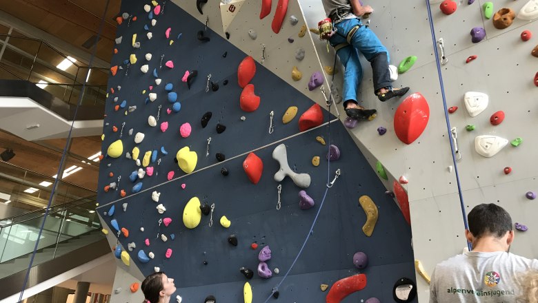 Indoor-Klettern in St. Pölten, © Norbert Lang