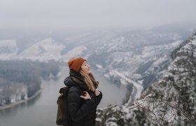 Winterwandern am Welterbesteig von Krems nach Dürnstein, © Wachau-Nibelungengau-Kremstal