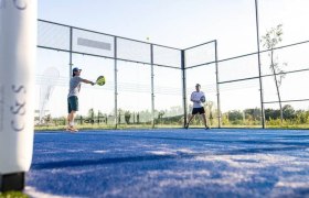 Der Court am Achtersee, © Padel8