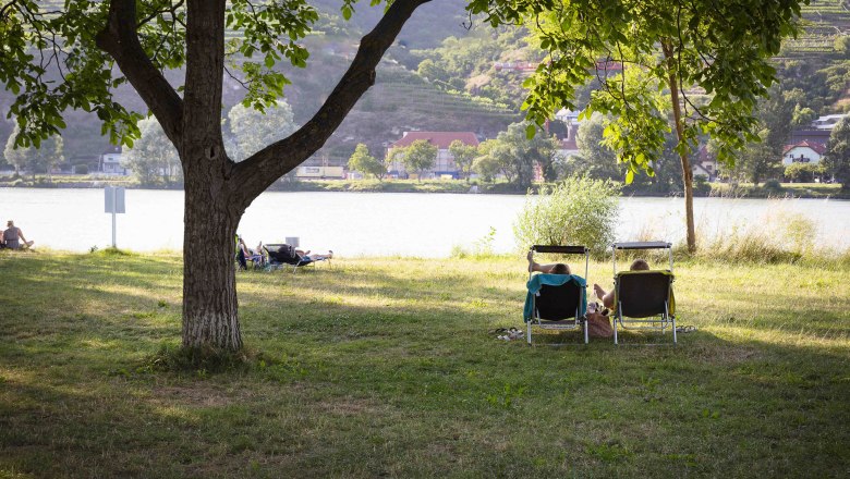 Donaustrand in Mautern, © Donau NÖ Tourismus_Barbara Elser