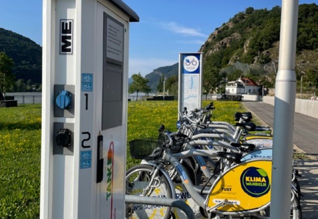 E-Bike Ladestation, © Vera Pulker