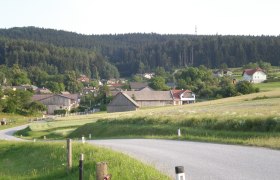 Ausblick auf den Ort Wiesenreith, © Dieter Zeilinger