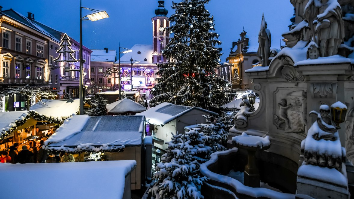 Advent am Rathausplatz in St. Pölten